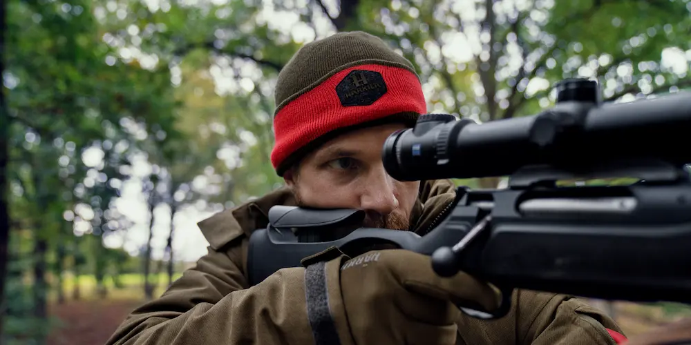 Dwustronna czapka myśliwska Härkila Driven Hunt Willow green